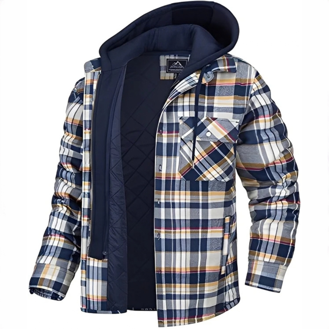 Cole - Bequeme Karo-Jacke