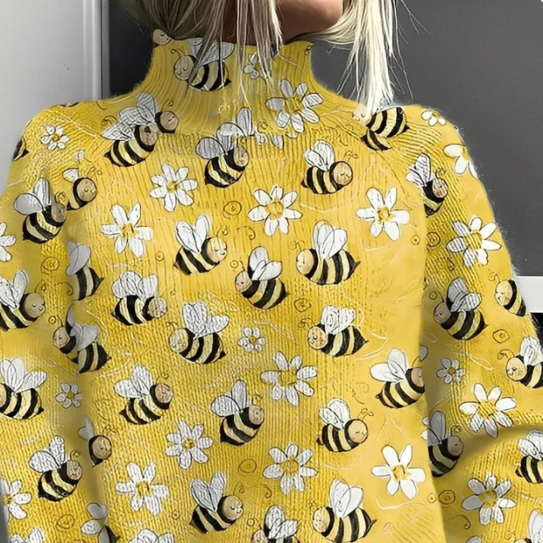 Amy - Eleganter und schicker Rollkragenpullover