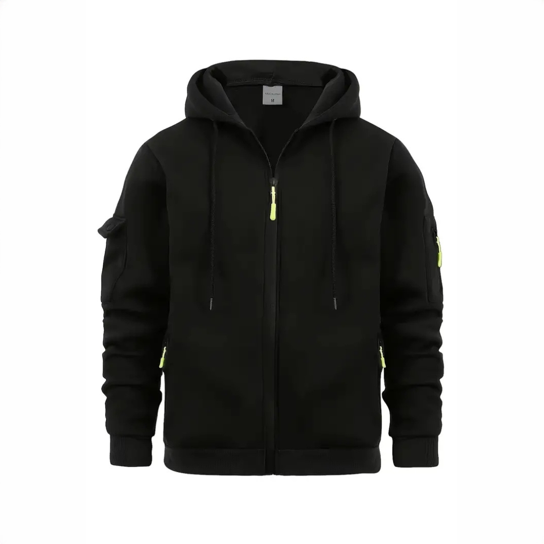 Ralph - Bequemer Hoodie mit Reißverschluss