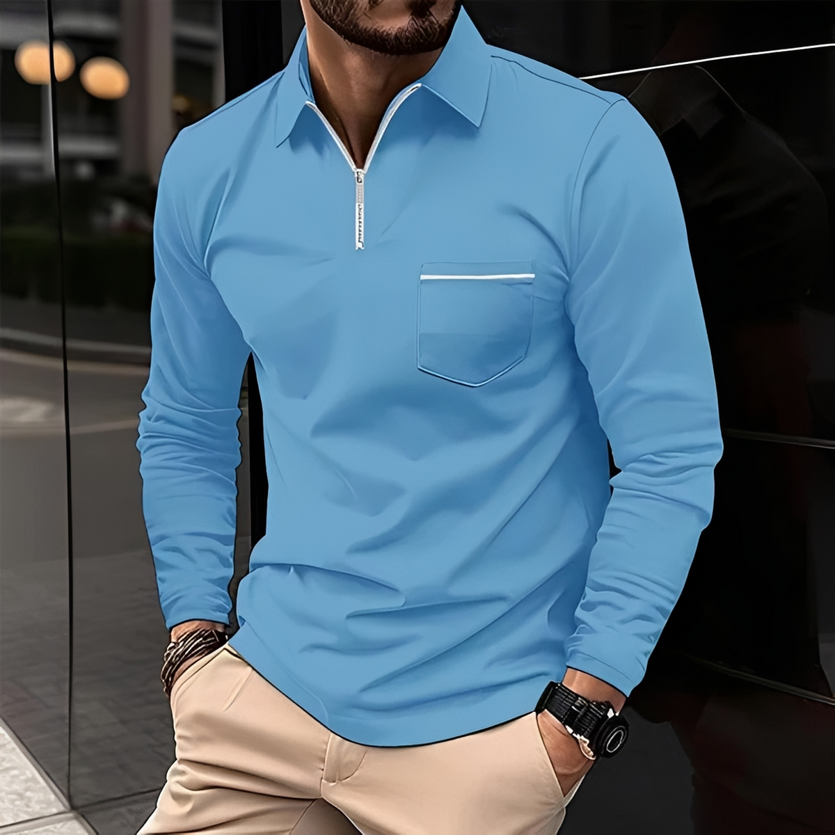 Romeo - Zeitloses und bequemes Langarmshirt