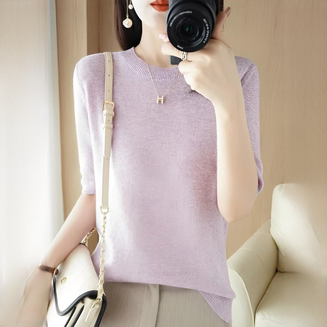 Blandine - Elegantes und weiches T-Shirt