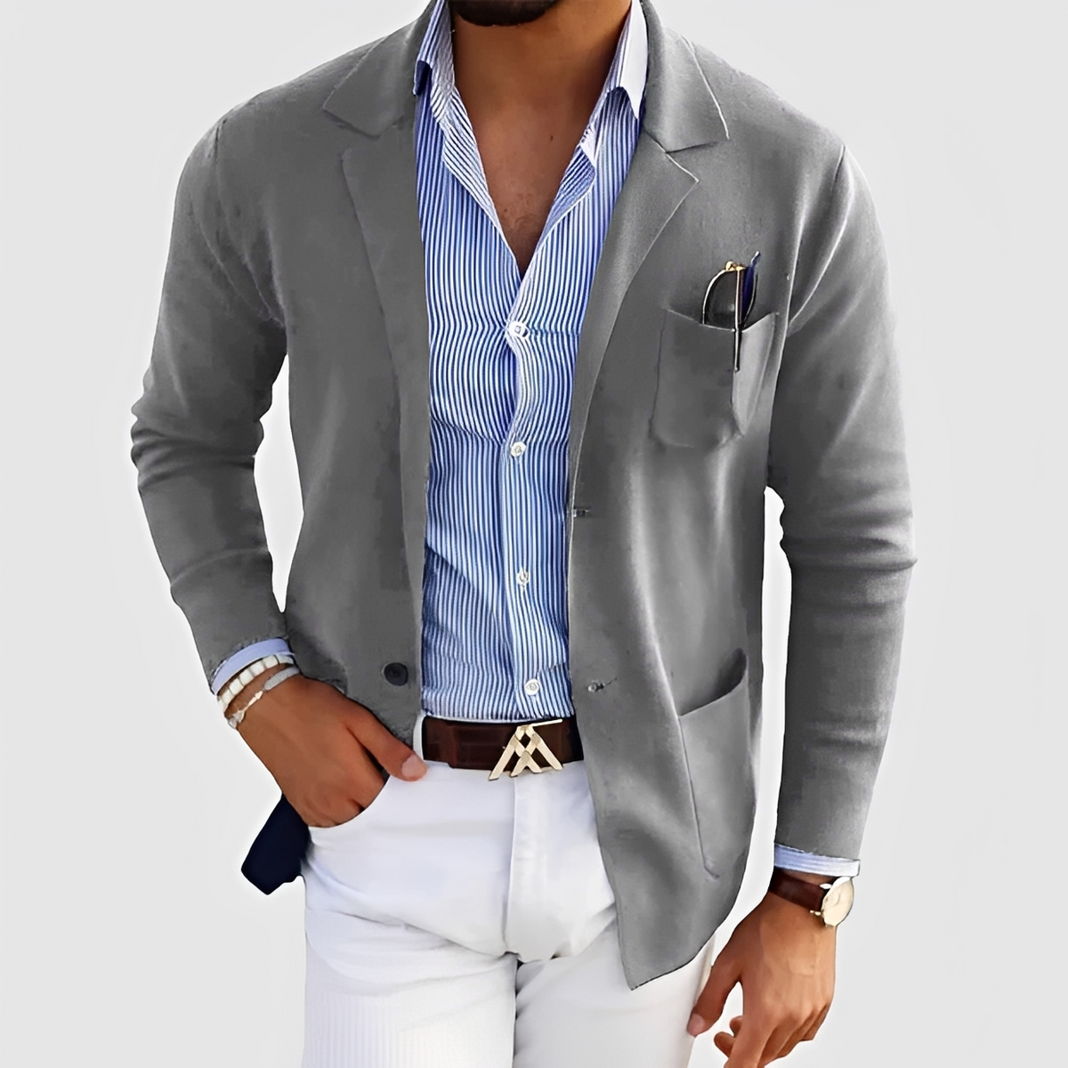 Olivier - Robuster und lässiger Blazer