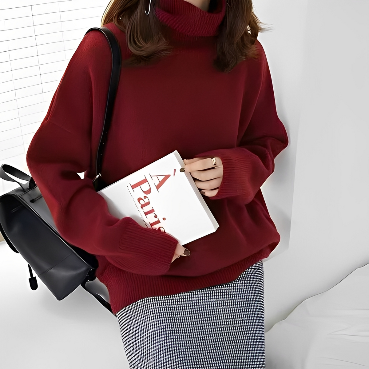 Clémentine - Kuscheliger Rollkragenpullover