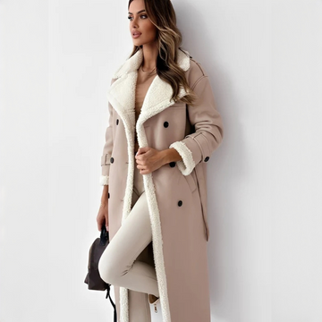 Sally - Eleganter und warmer langer Mantel