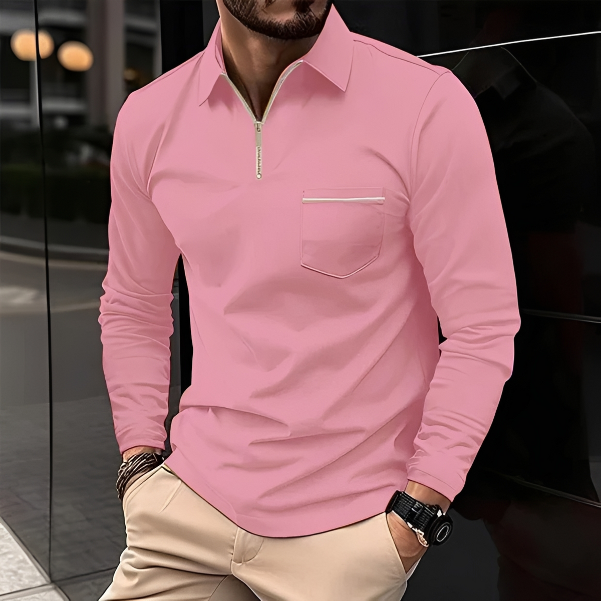 Romeo - Zeitloses und bequemes Langarmshirt