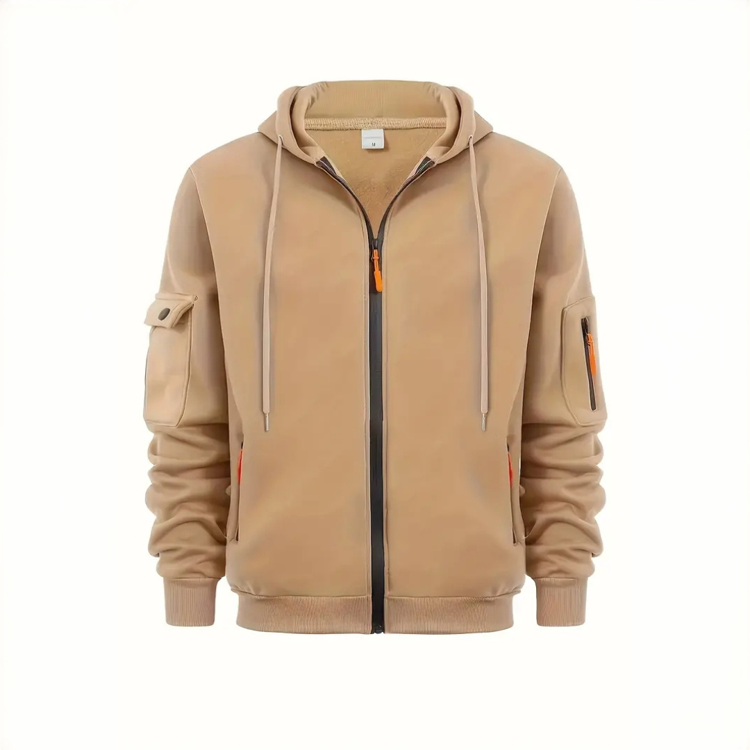 Ralph - Bequemer Hoodie mit Reißverschluss