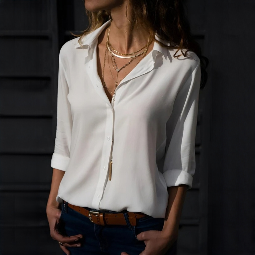 Jordena - Stilvolle Bluse mit Ärmeln