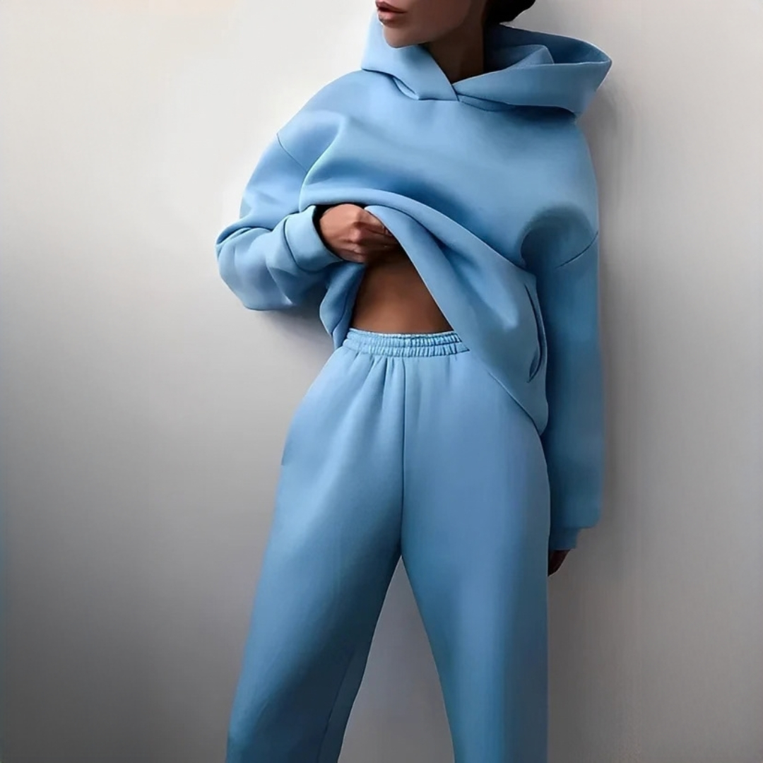 Adelia - Kuscheliges und warmes Hoodie-Set