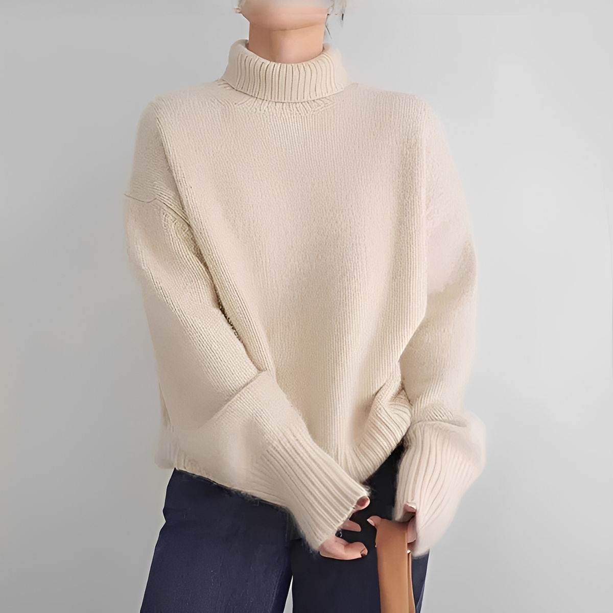 Clémentine - Kuscheliger Rollkragenpullover