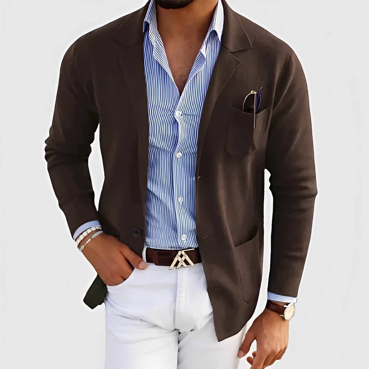 Olivier - Robuster und lässiger Blazer