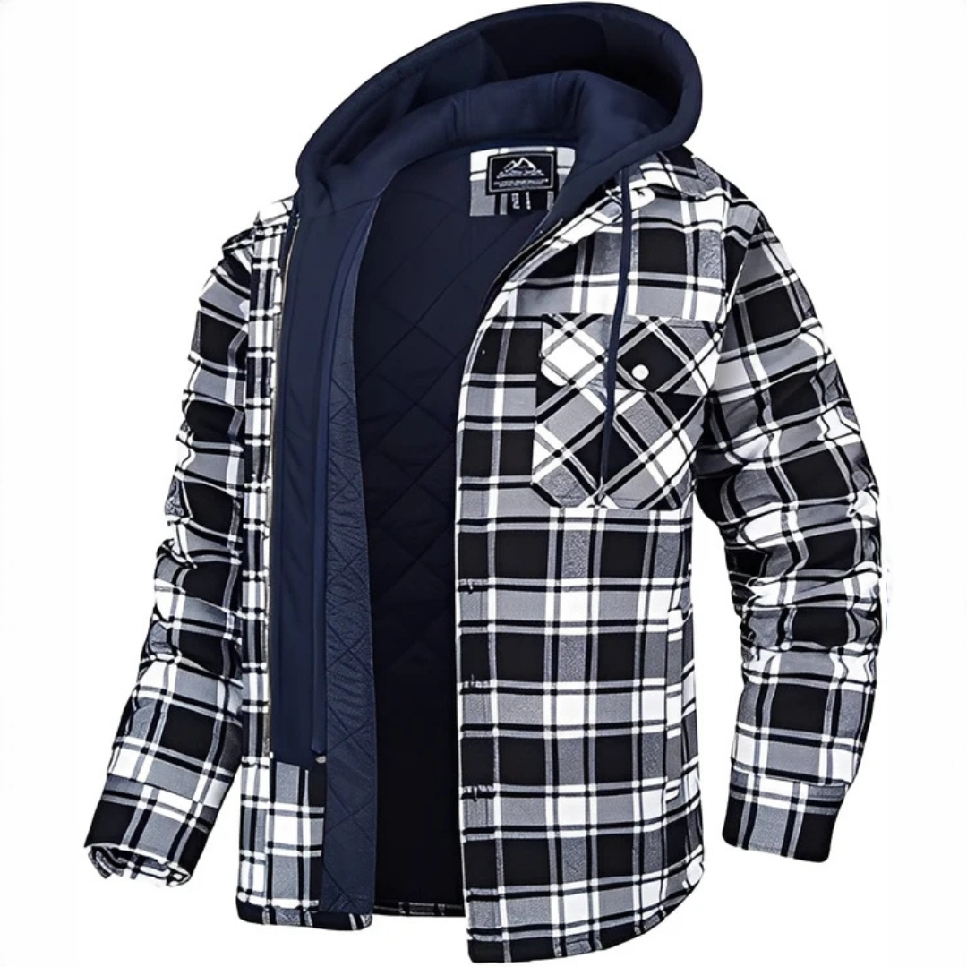 Cole - Bequeme Karo-Jacke