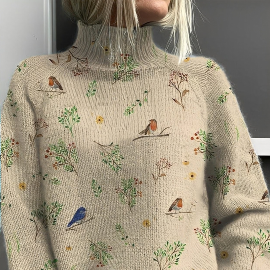 Amy - Eleganter und schicker Rollkragenpullover