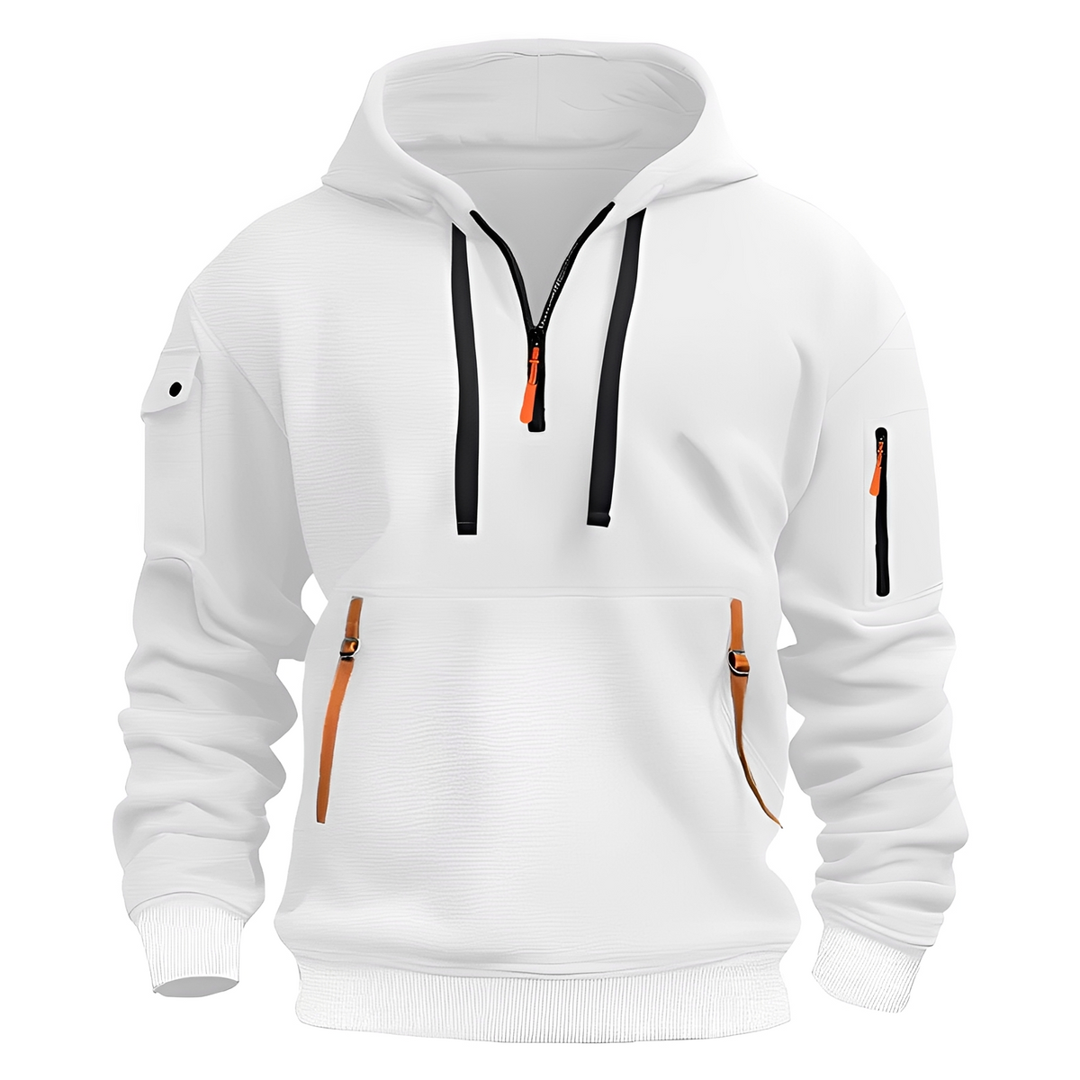 Norton - Strapazierfähiger Hoodie mit halbem Reißverschluss