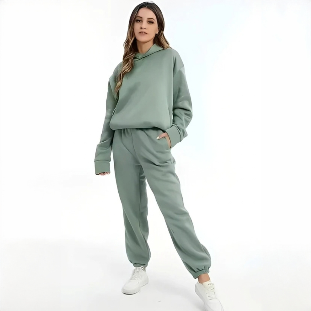 Adelia - Kuscheliges und warmes Hoodie-Set