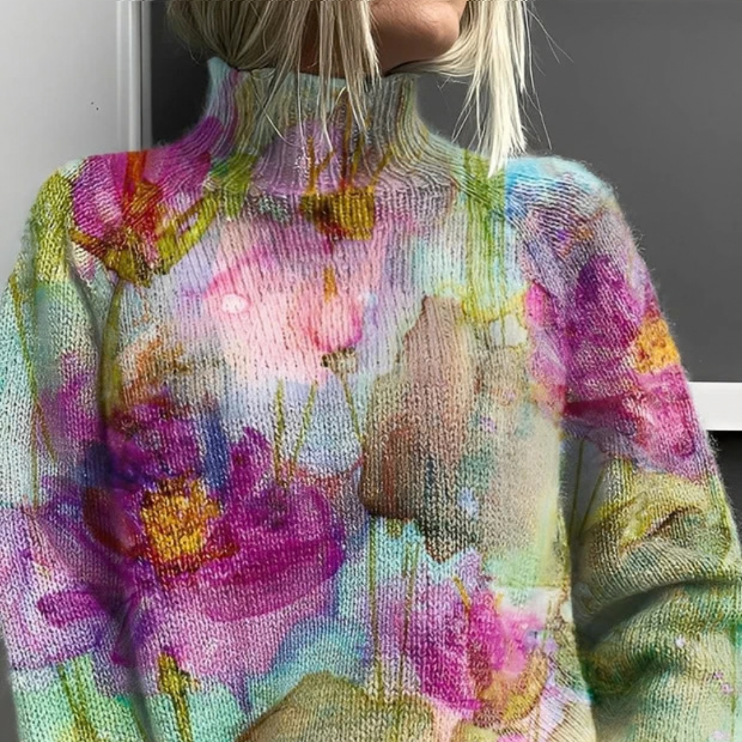 Amy - Eleganter und schicker Rollkragenpullover
