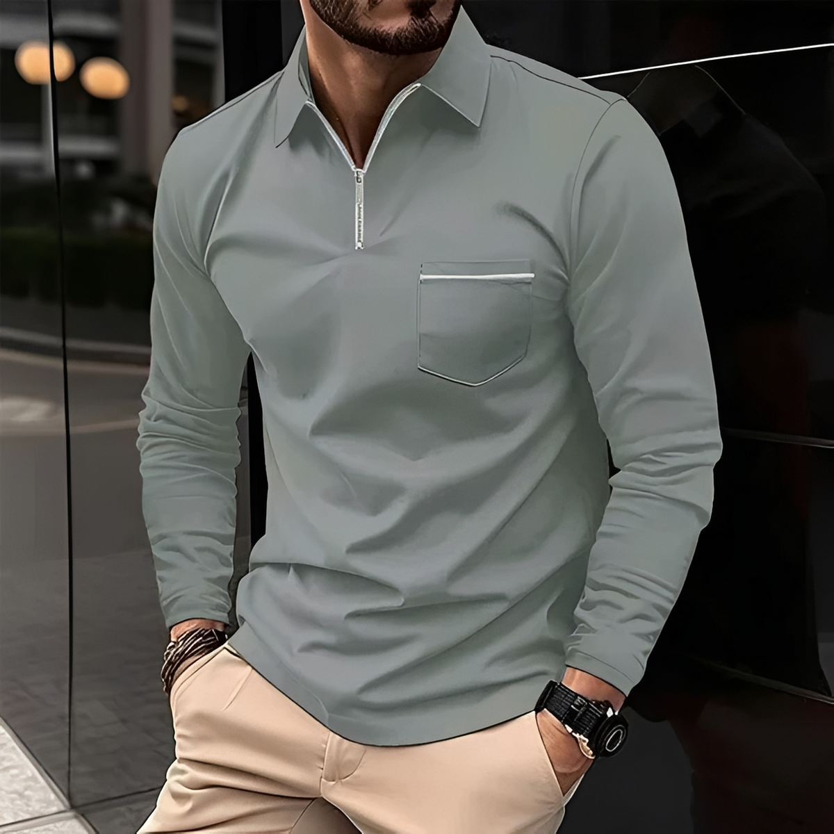 Romeo - Zeitloses und bequemes Langarmshirt