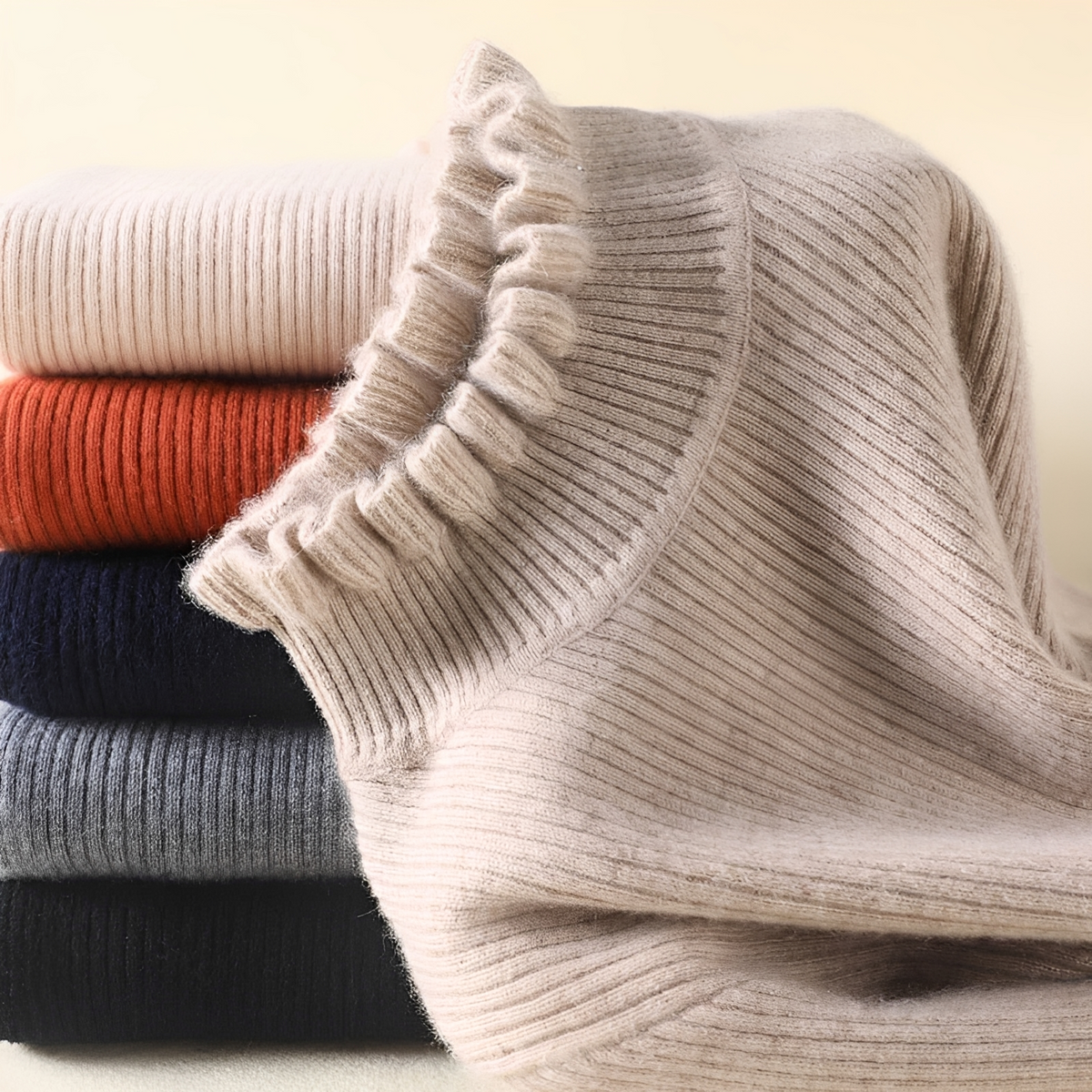 Alva - Stilvoller und angenehmer Rollkragenpullover