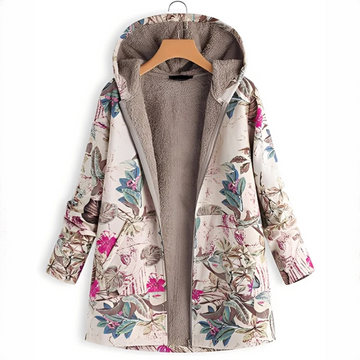 Jaslene - Klassische und warme Jacke mit Kapuze