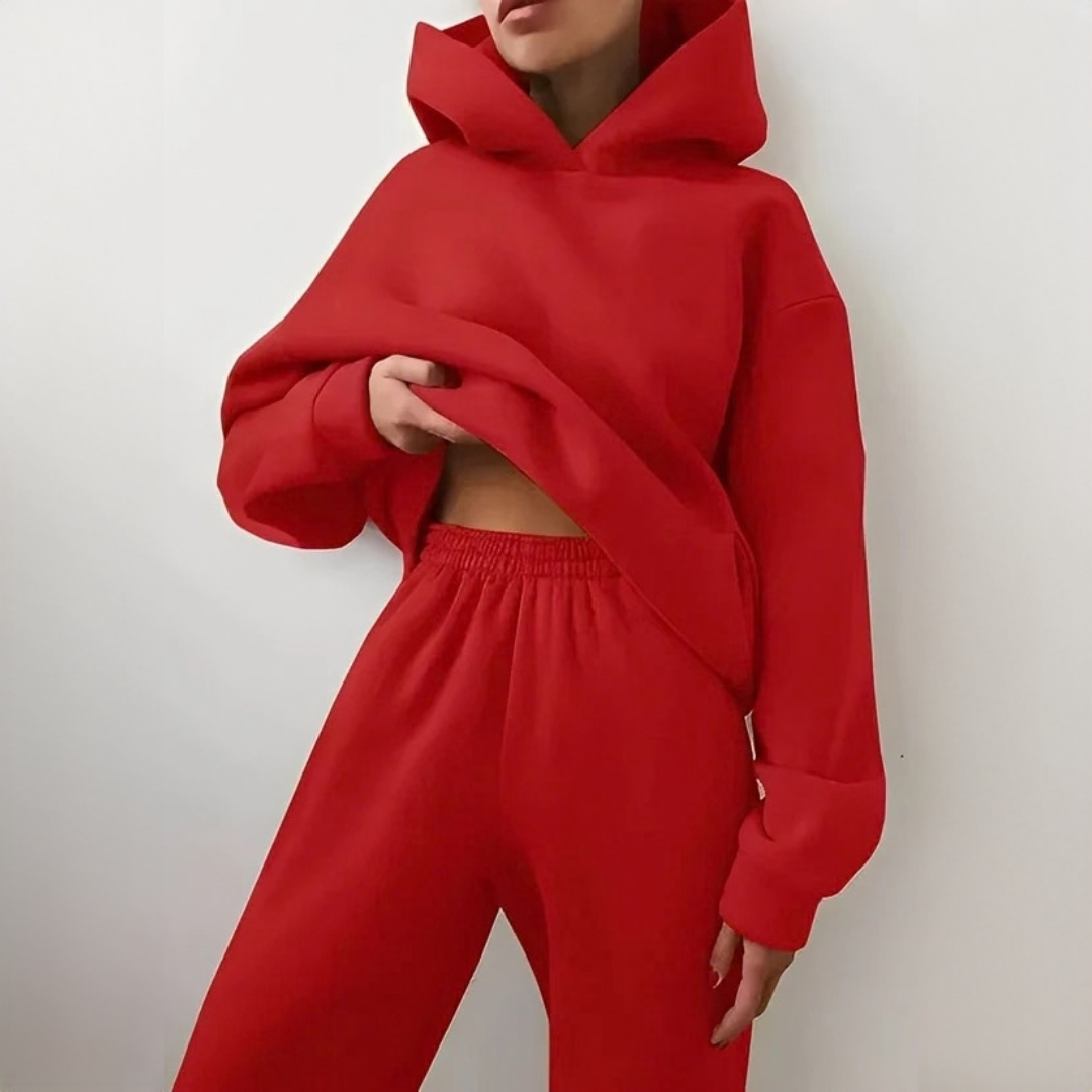 Adelia - Kuscheliges und warmes Hoodie-Set