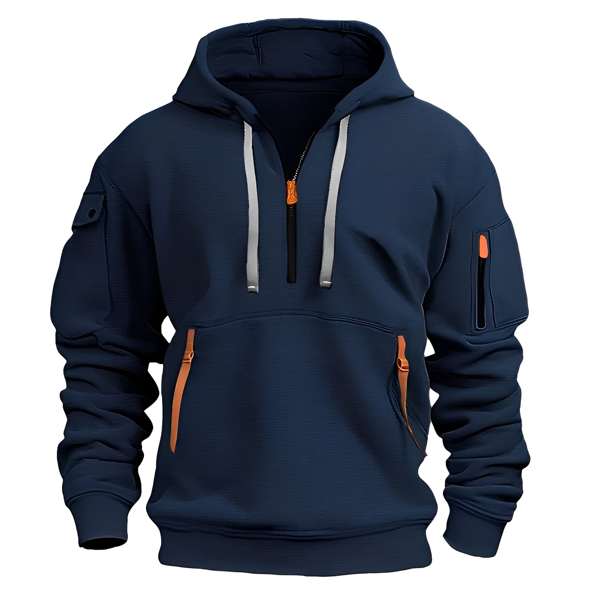 Norton - Strapazierfähiger Hoodie mit halbem Reißverschluss