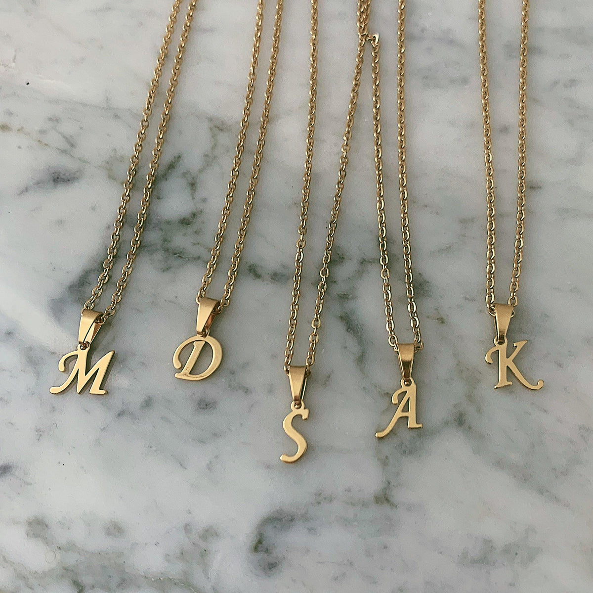 Alessia – Kette mit Initialen 26 Buchstaben