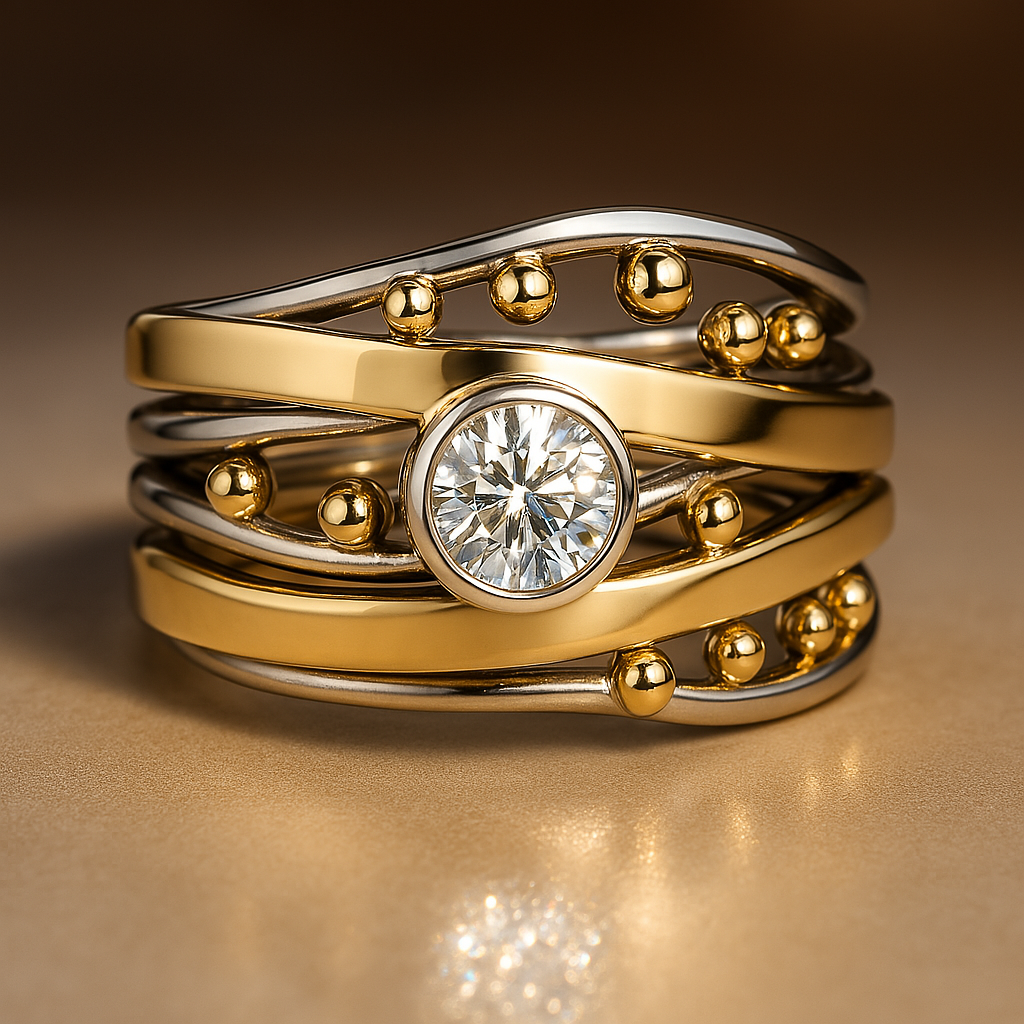 Dalia – Vintage-Ring mit stilvoller Einfassung