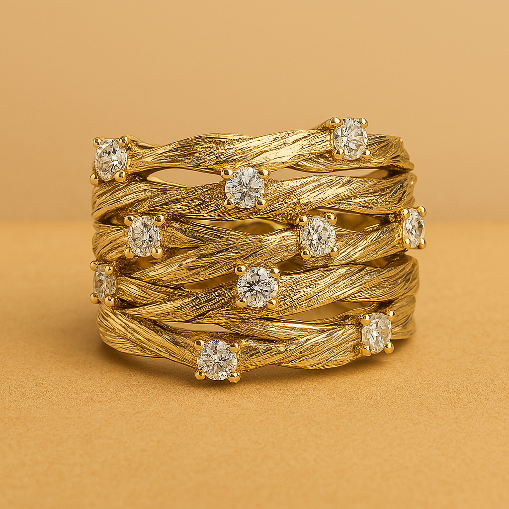 Marisse – Vintage-Ring mit subtiler Strahlkraft
