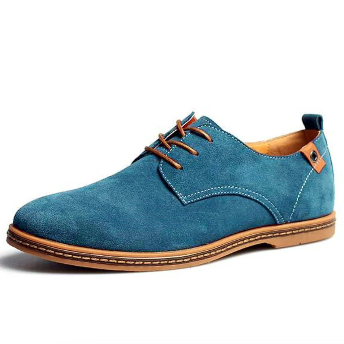 Herrenschuhe mit Schnürung, klassisches Design und vielseitigem Stil - Rundkappe
