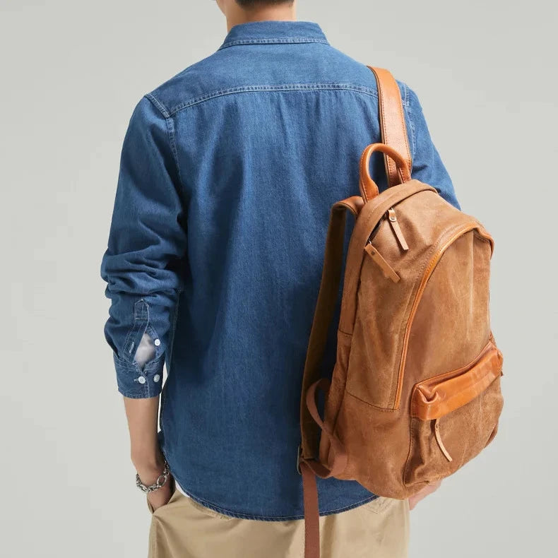 Herrenshirt Klassischer Schnitt mit Knopfleiste und Brusttasche