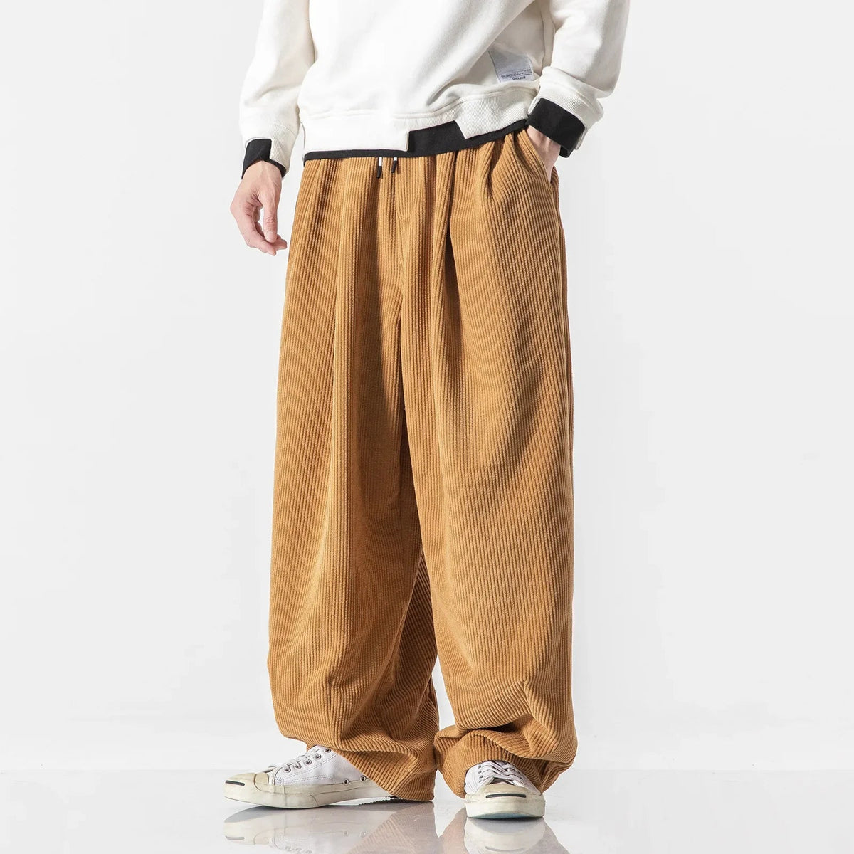 Herrensweatpants Relaxed Fit mit Kordelzug und Seitentaschen