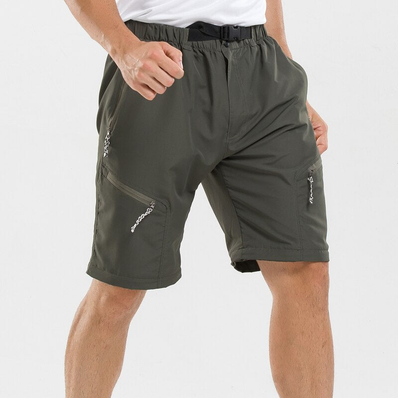 Hose für Damen mit Reißverschluss-Beinabschnitten und elastischer Taille - Lightweight, relaxter Schnitt
