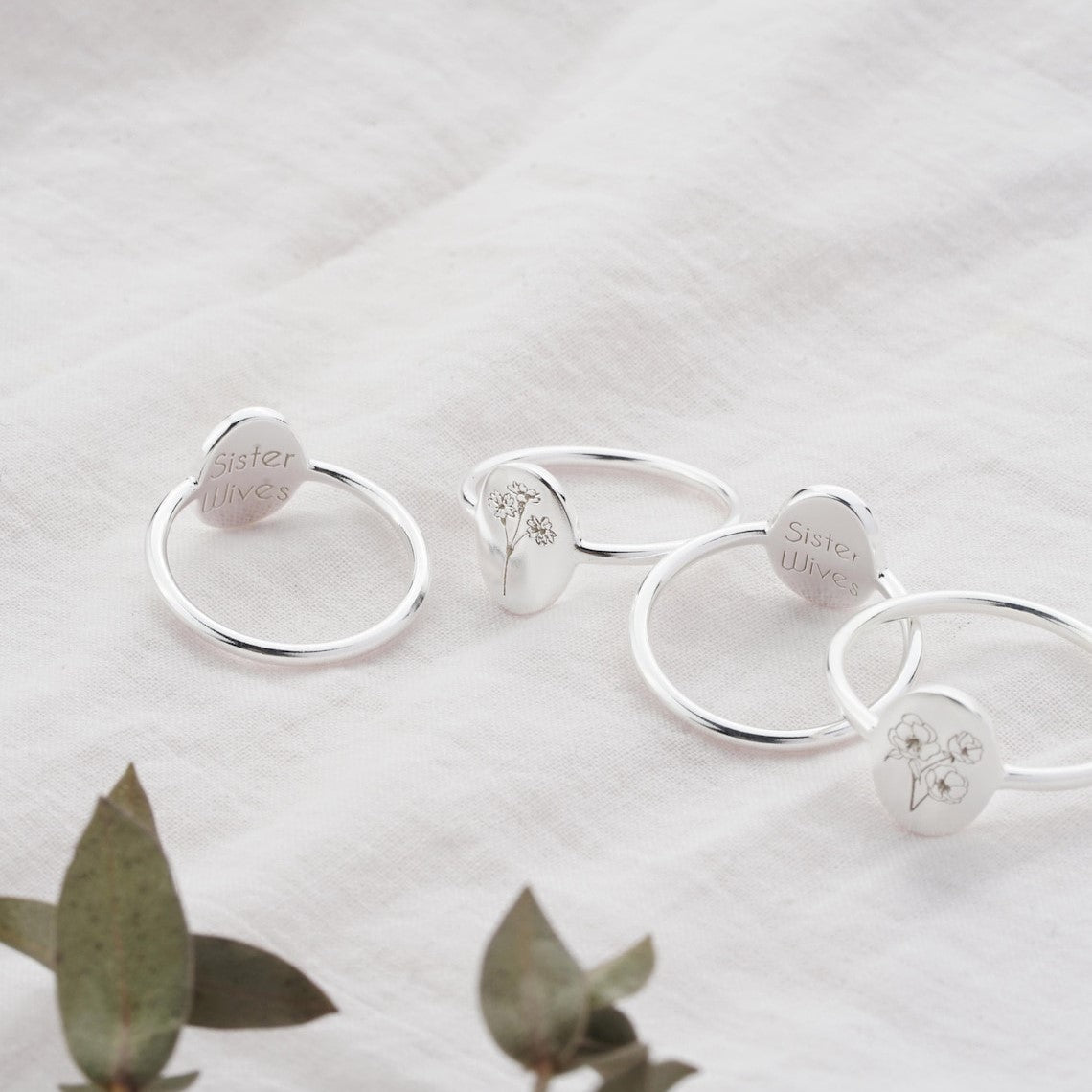 Geburtsblumenring - Stilvoll personalisierter Ring