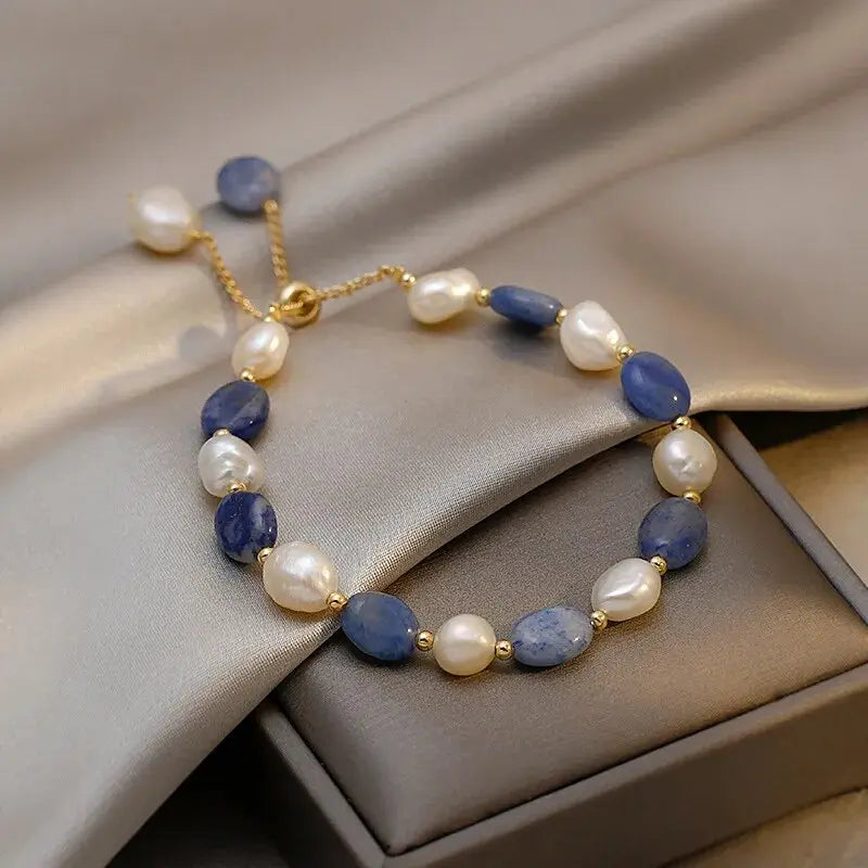 Kira – Stilvolles Armband mit Ozeanperlen