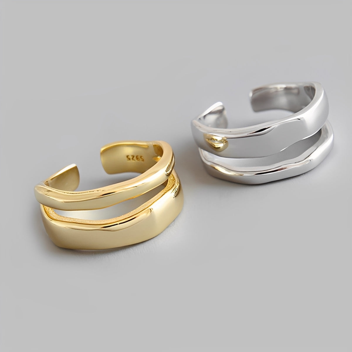 Ashley – Eleganter Doppelring