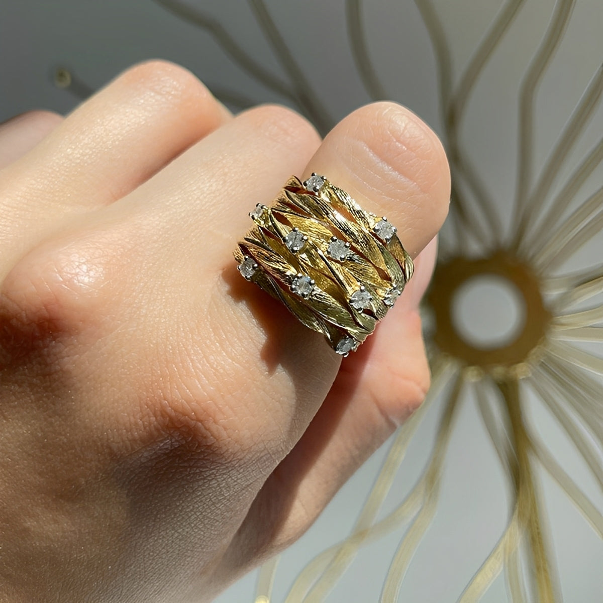 Marisse – Vintage-Ring mit subtiler Strahlkraft