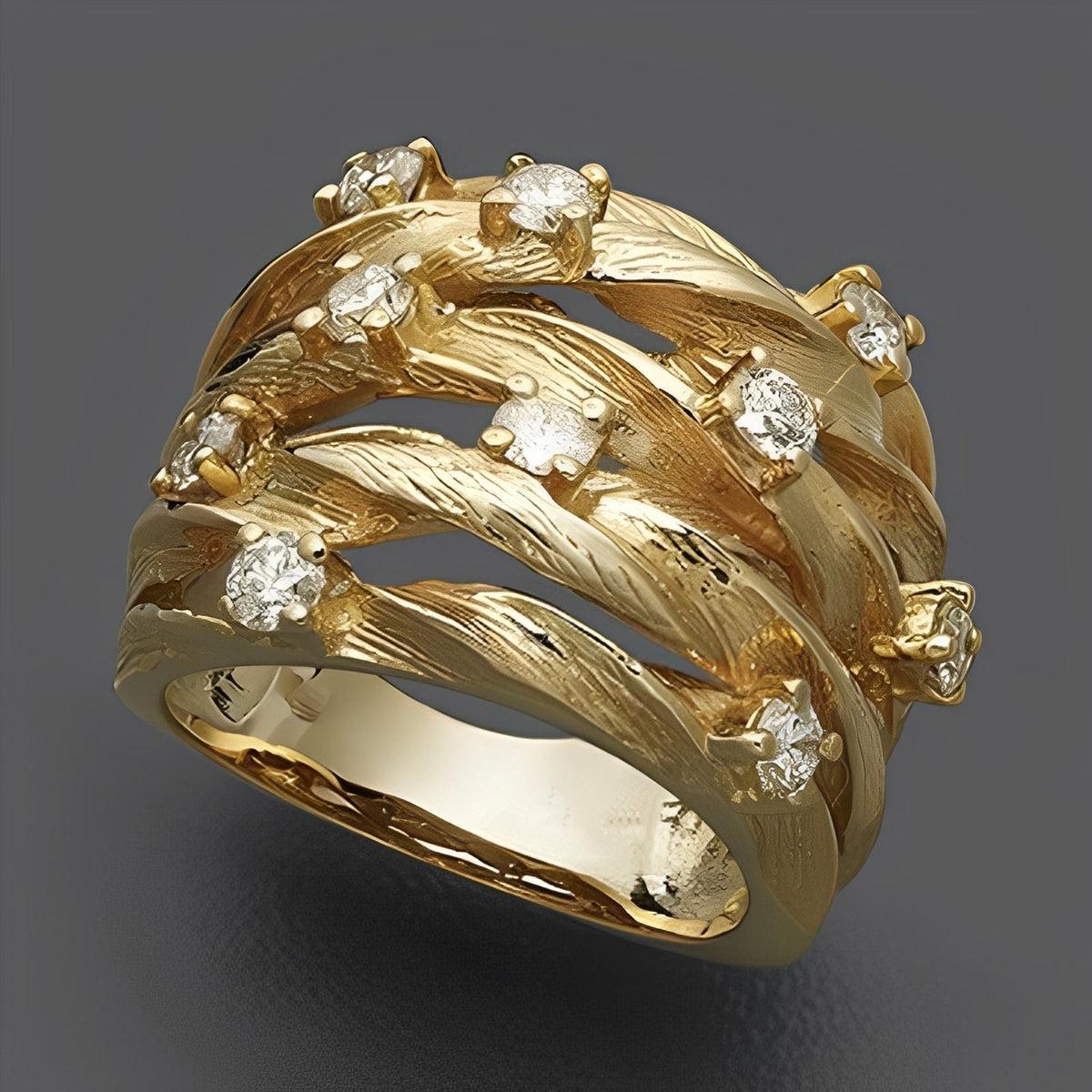 Marisse – Vintage-Ring mit subtiler Strahlkraft