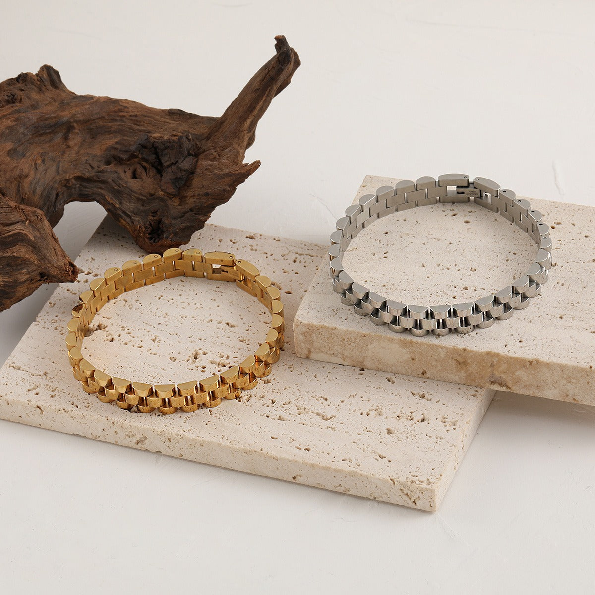Bianca – Armband im kubanischen Kettenstil