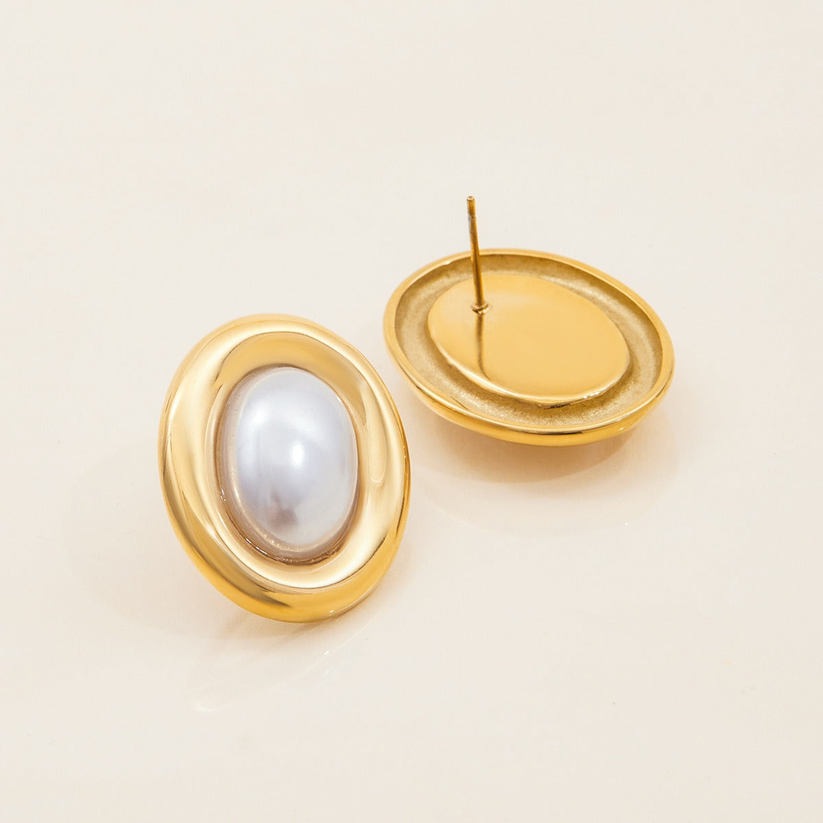 Colette – Vintage-Perlenohrringe aus edlem Material