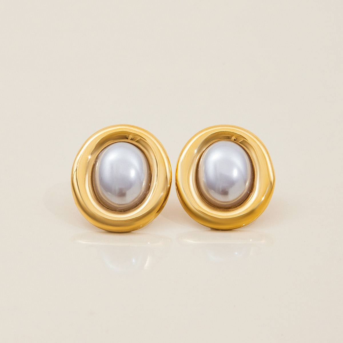 Colette – Vintage-Perlenohrringe aus edlem Material
