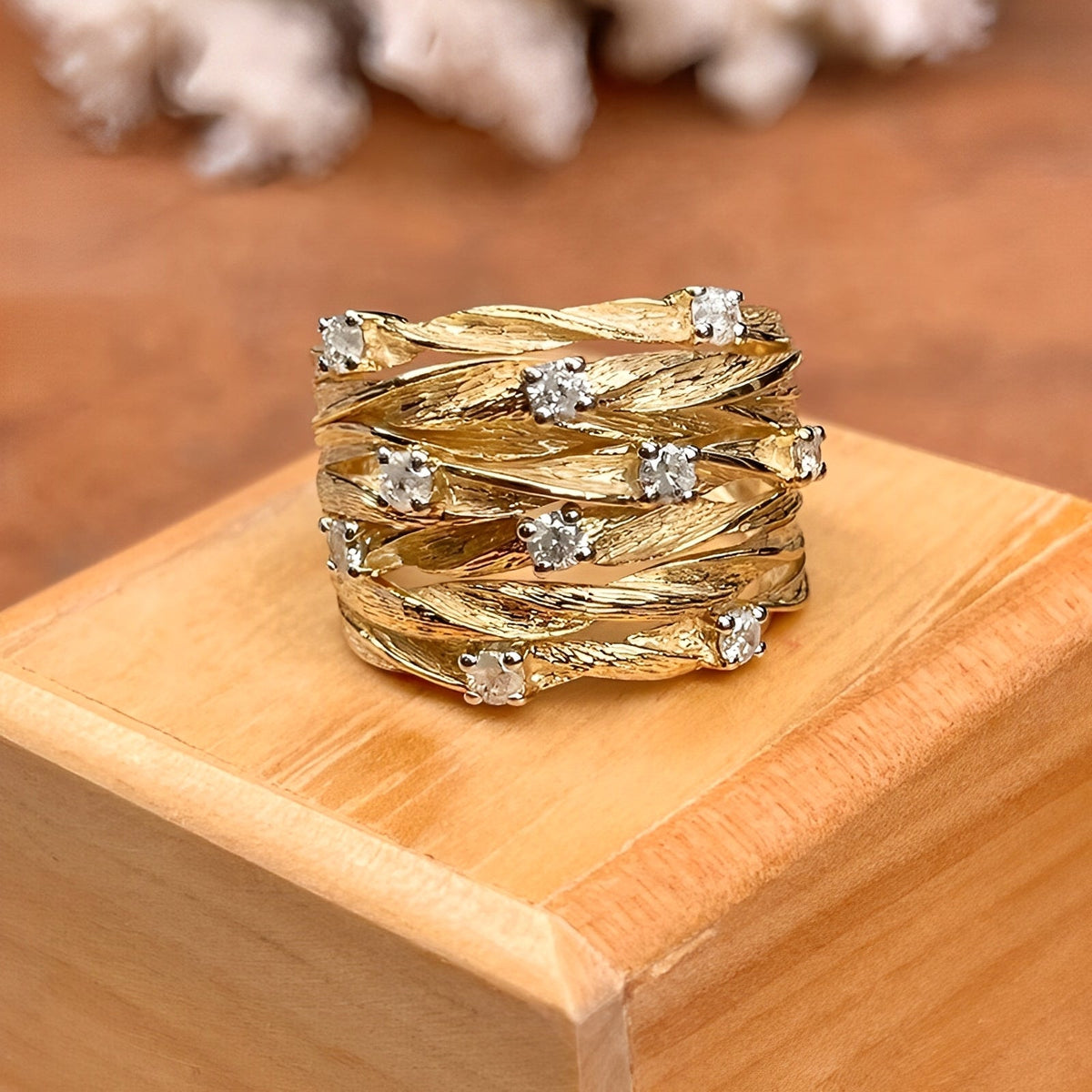 Marisse – Vintage-Ring mit subtiler Strahlkraft