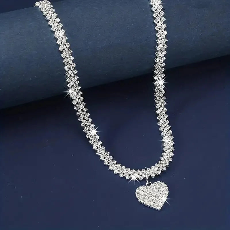 Zweireihiges Tennis-Halsband