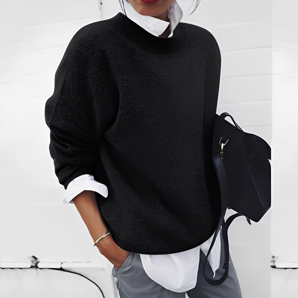 Gabriella - Damenpullover mit lockerer Passform